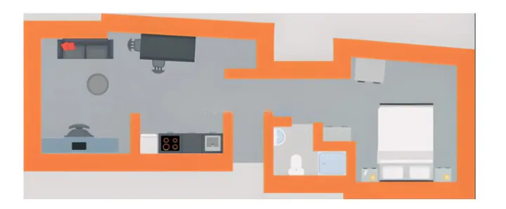 One Bedroom Flat