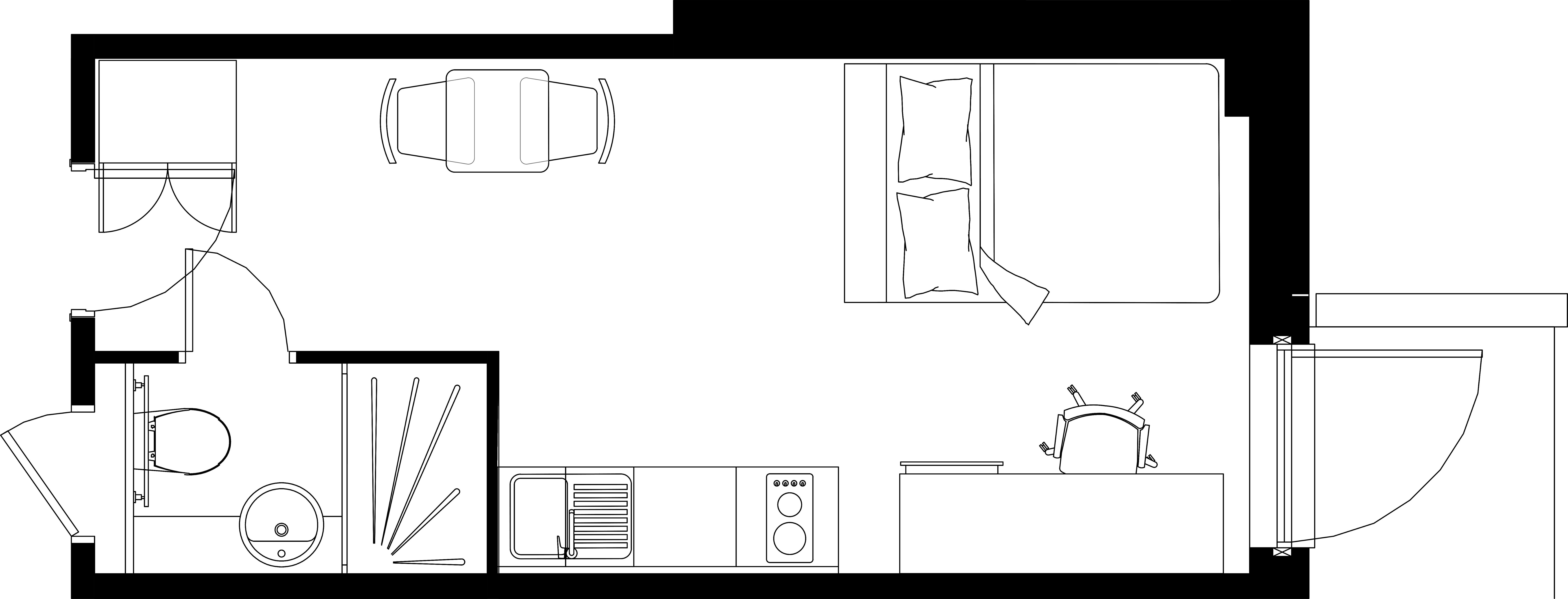 Silver Balcony Studio