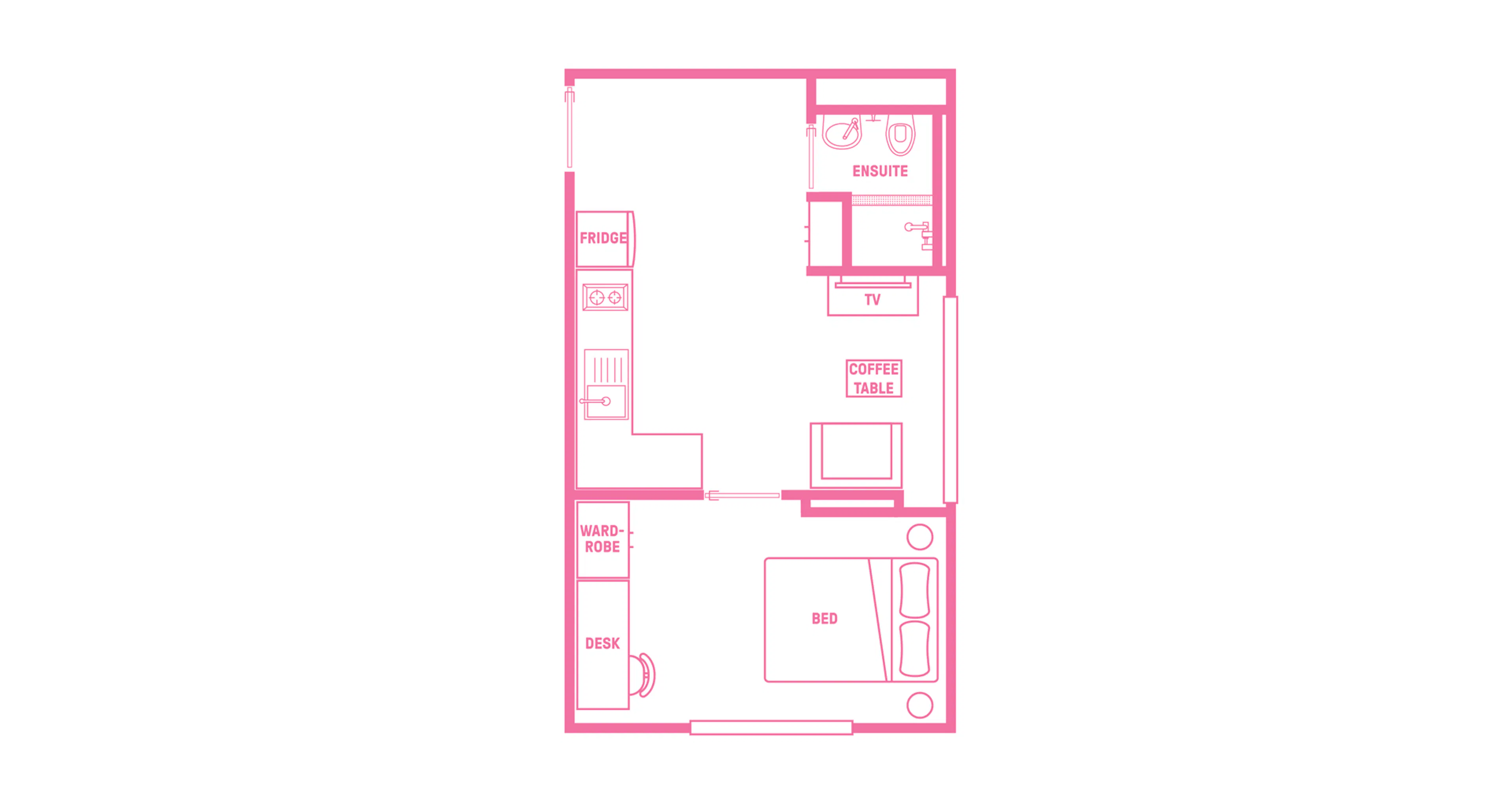 1 Bedroom Apartment FLOOR_PLAN 3