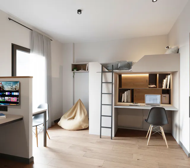 1 Bed in 2 Bed Postgraduate Studio room image 2