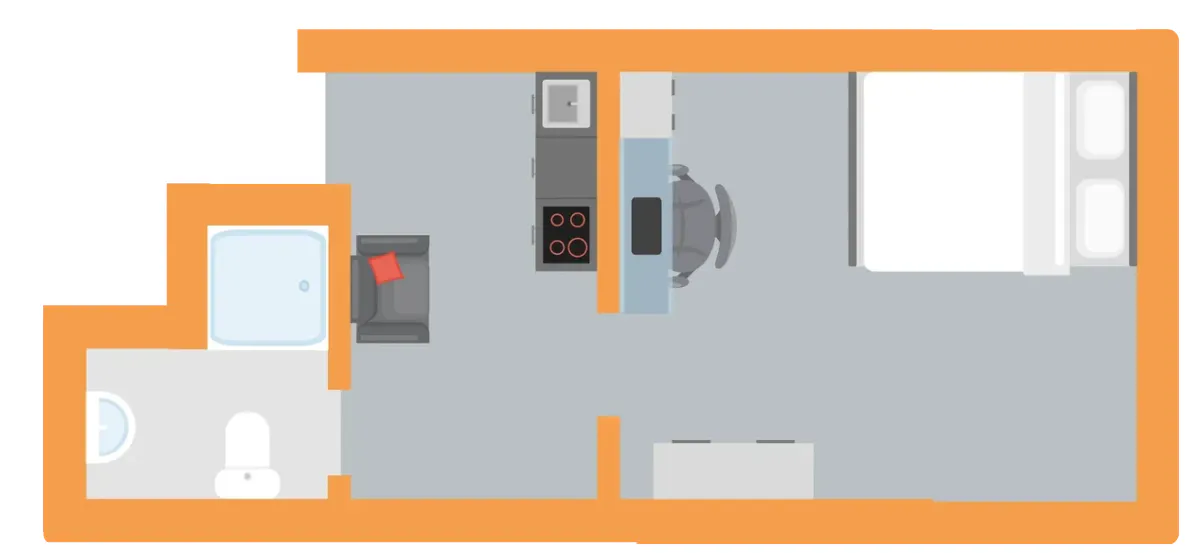 1 Bed Apartment