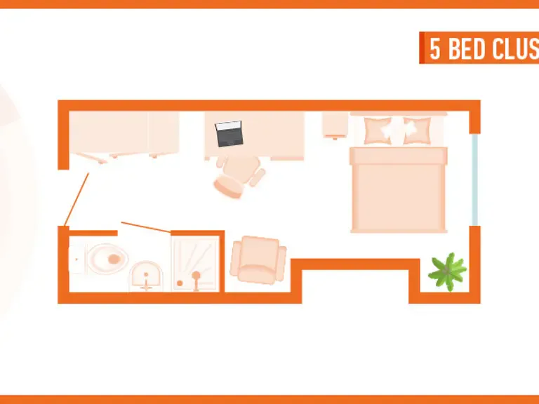 5 Bed Cluster