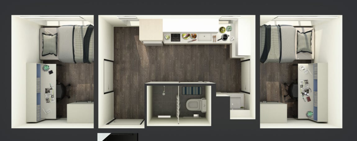 y-suites-on-margaret-sydney-2 Bedroom Apartment - Low Floor