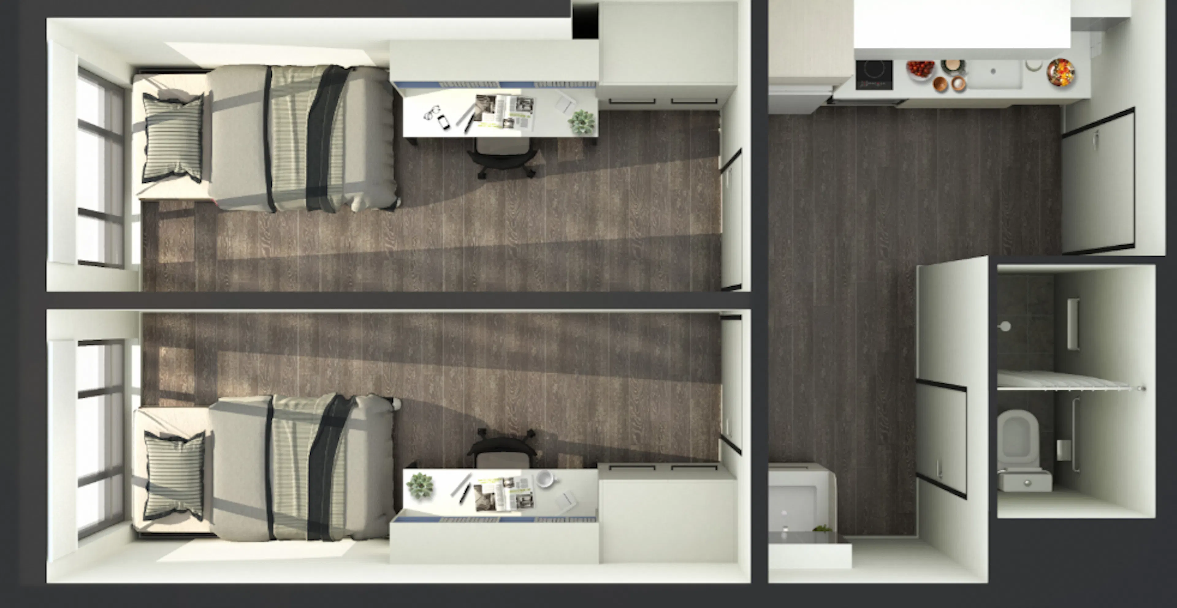2 Bedroom Apartment - High Floor FLOOR_PLAN 4