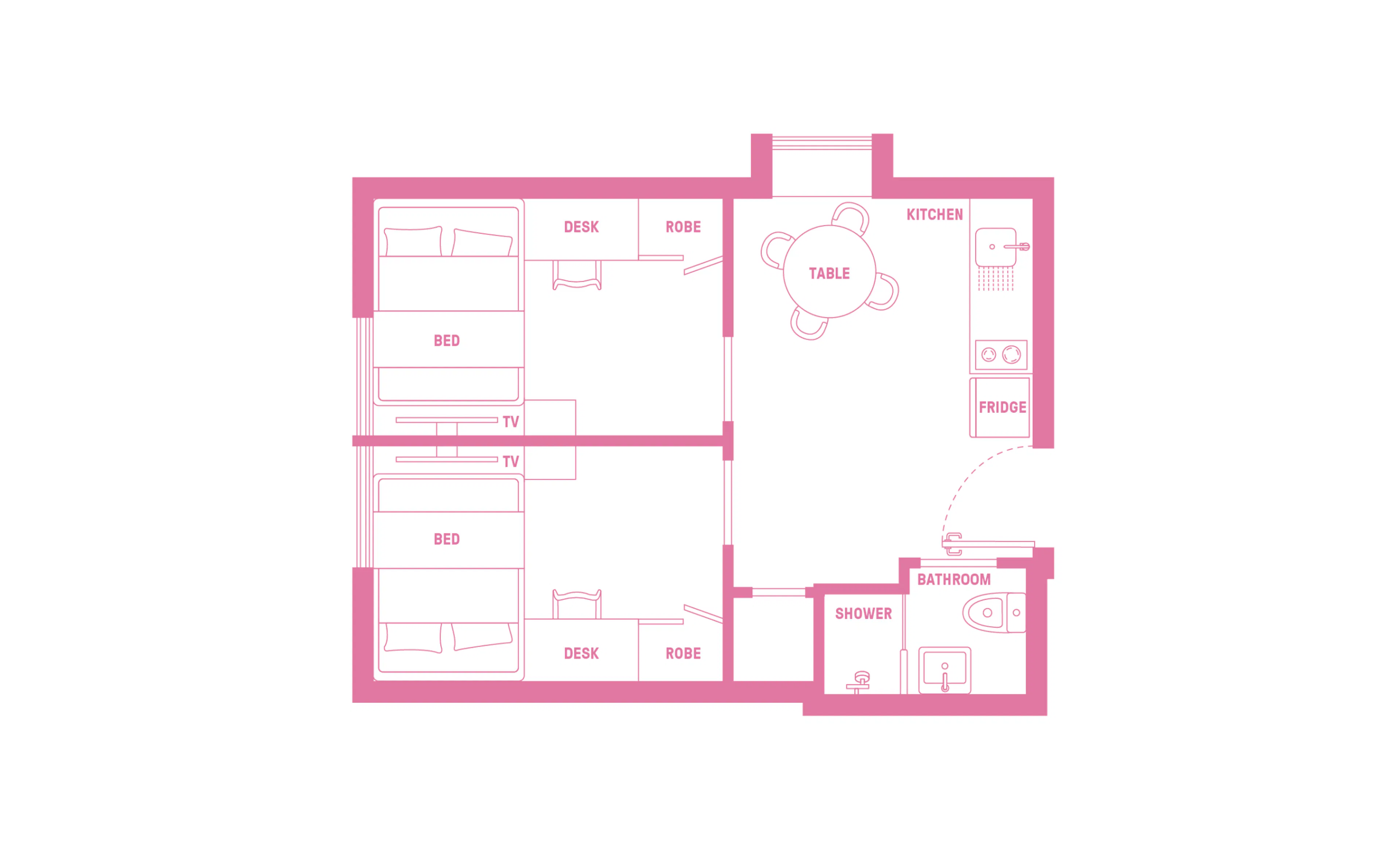 2 Bedroom Apartment FLOOR_PLAN 3