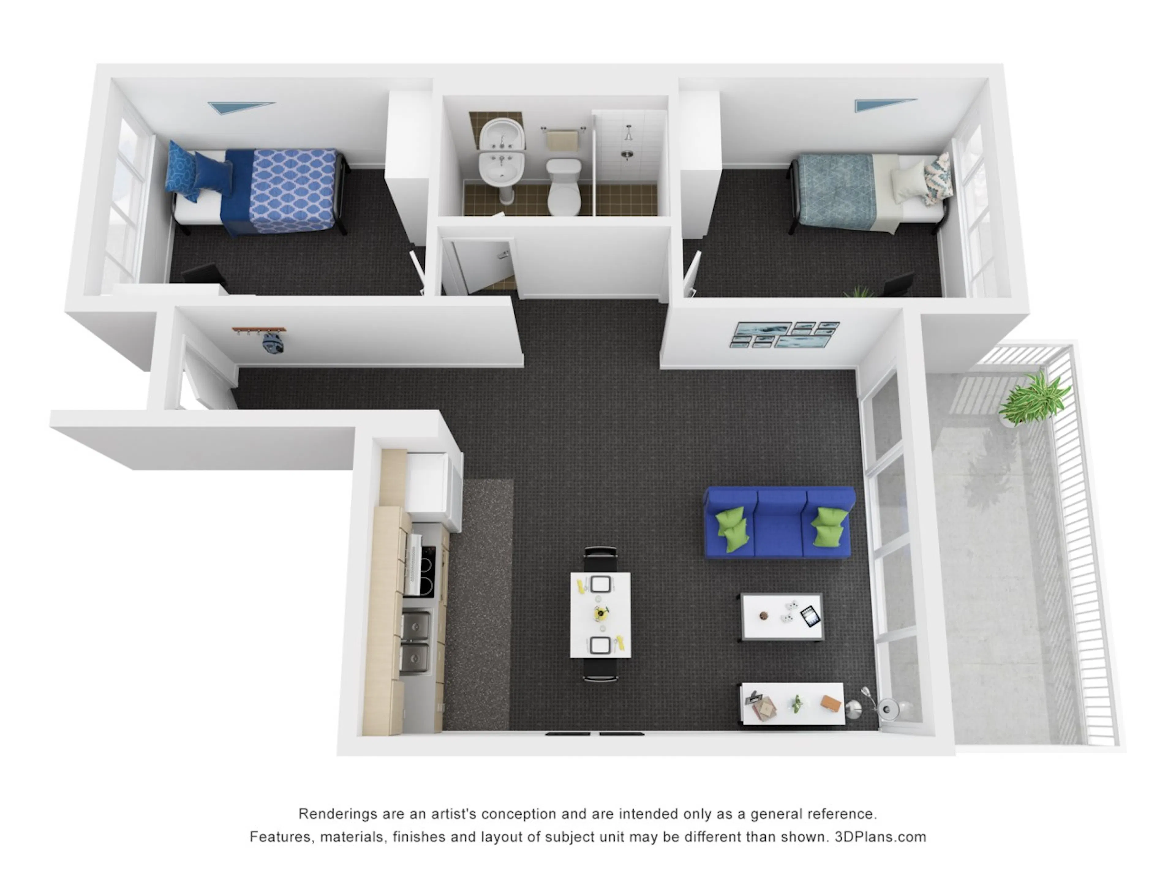 5 Bedroom Apartment South ROOM 4