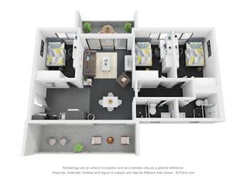 UNSW Village - 3 Bedroom Apartment