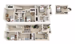 villas-on-guadalupe-austin-5 Bedroom loft
