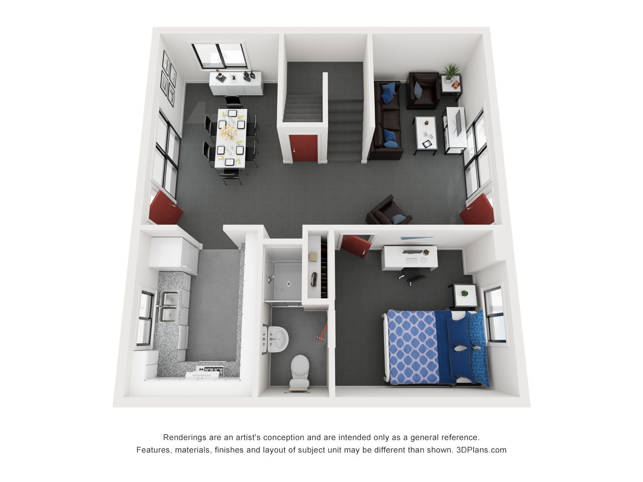 student-village-north-ryde-sydney-5 Bedroom West Double