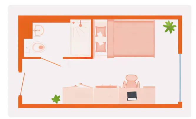 6 Bed Standard En-suite