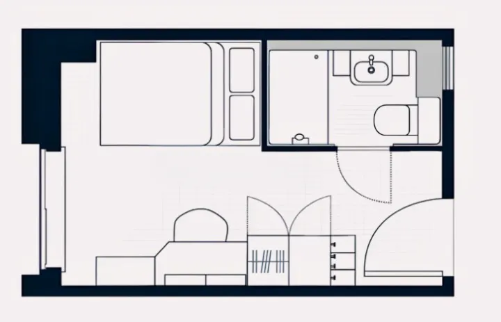 8 Bed Standard Ensuite