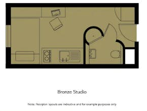 Bronze Studio-Lower Level