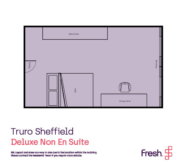 Deluxe Non En Suite (Truro Works)