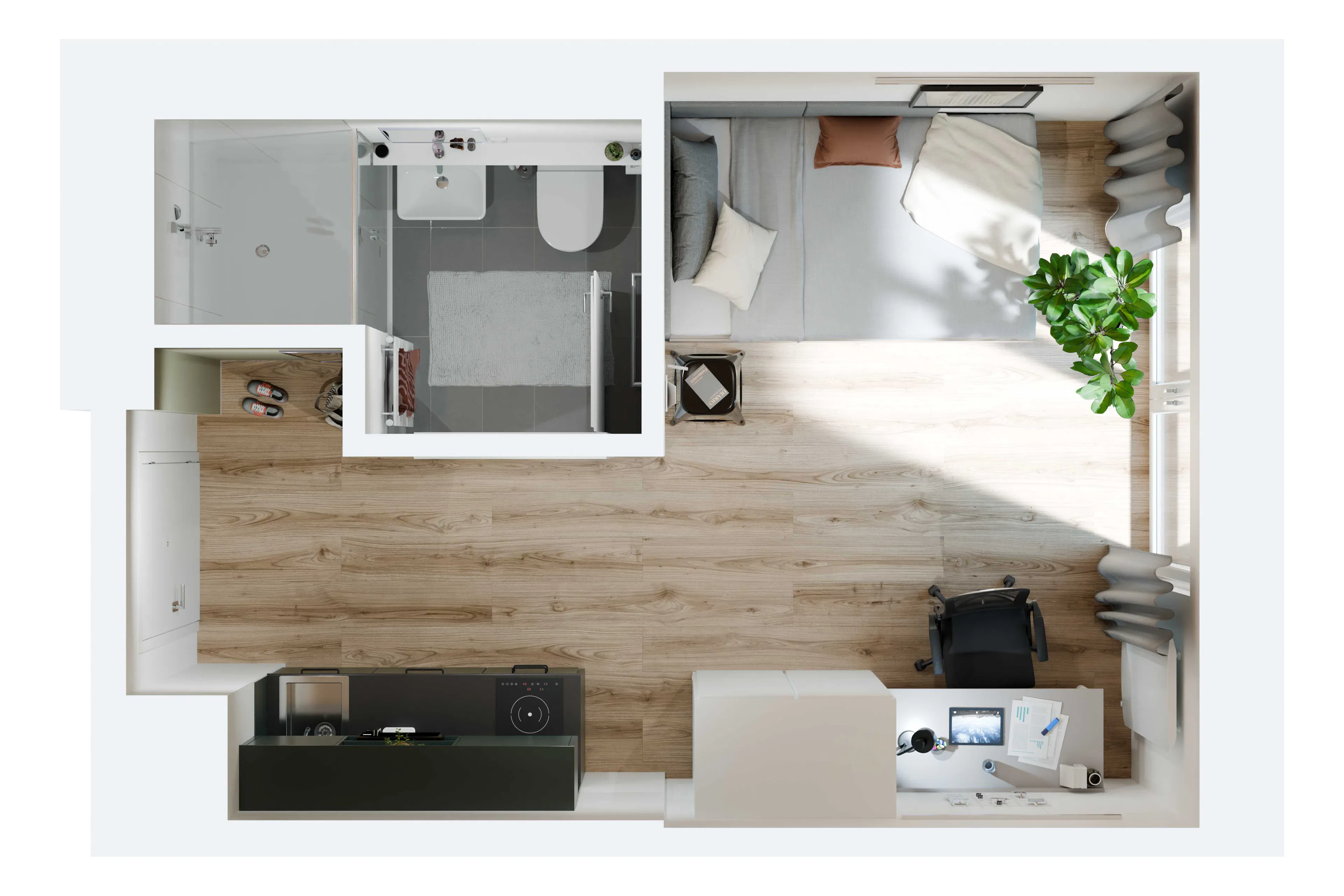XS Single Studio FLOOR_PLAN 3