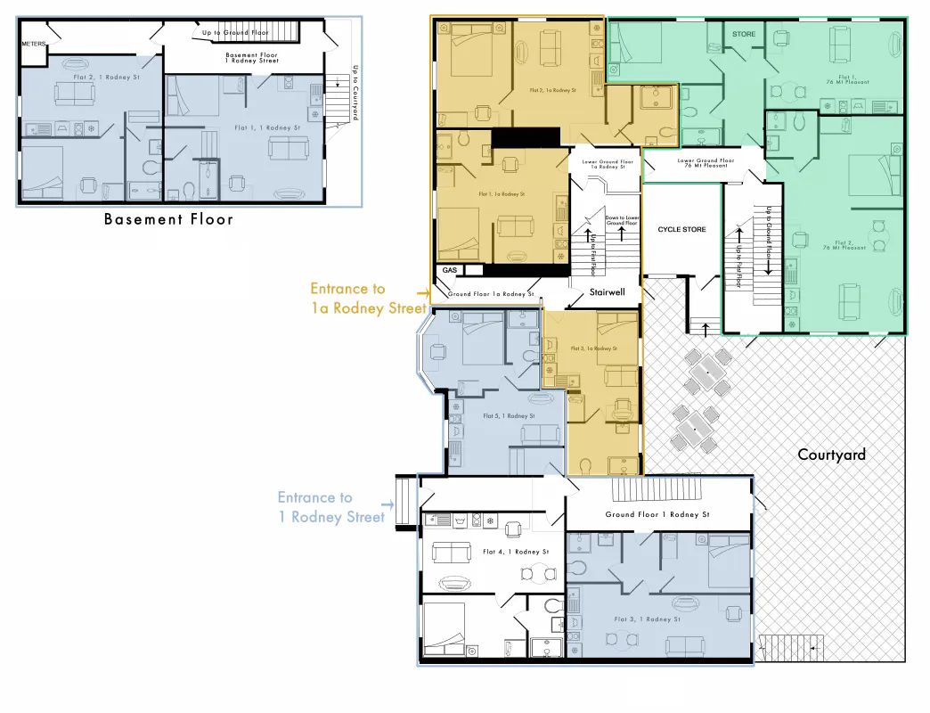 One Bedroom Apartment FLOOR_PLAN 3