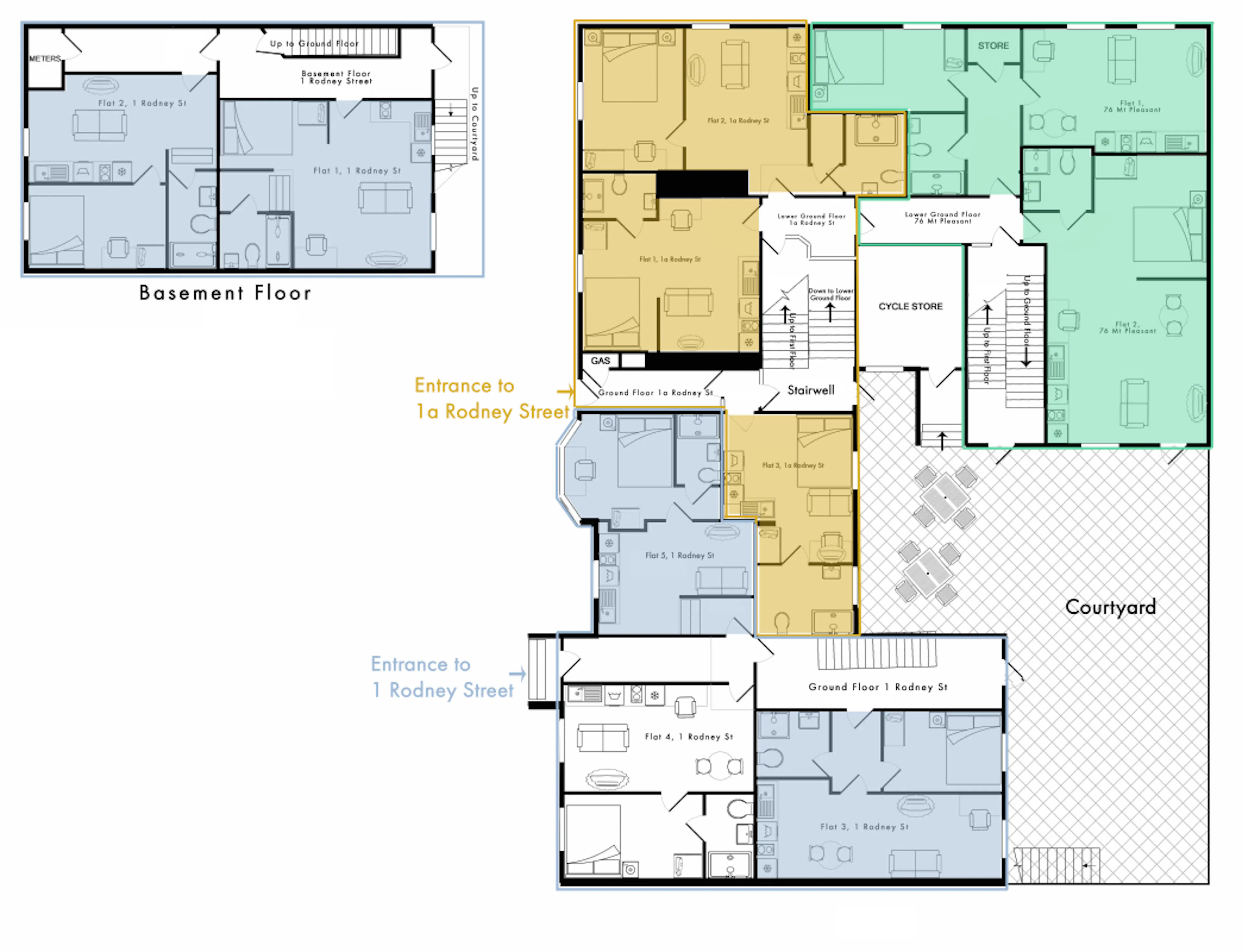 One Bedroom Apartment FLOOR_PLAN 3