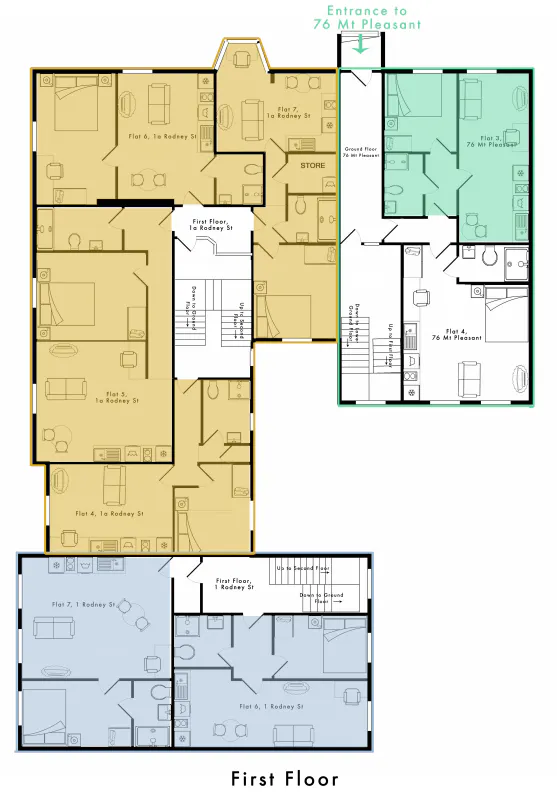 One-Bed Apartment FLOOR_PLAN 3