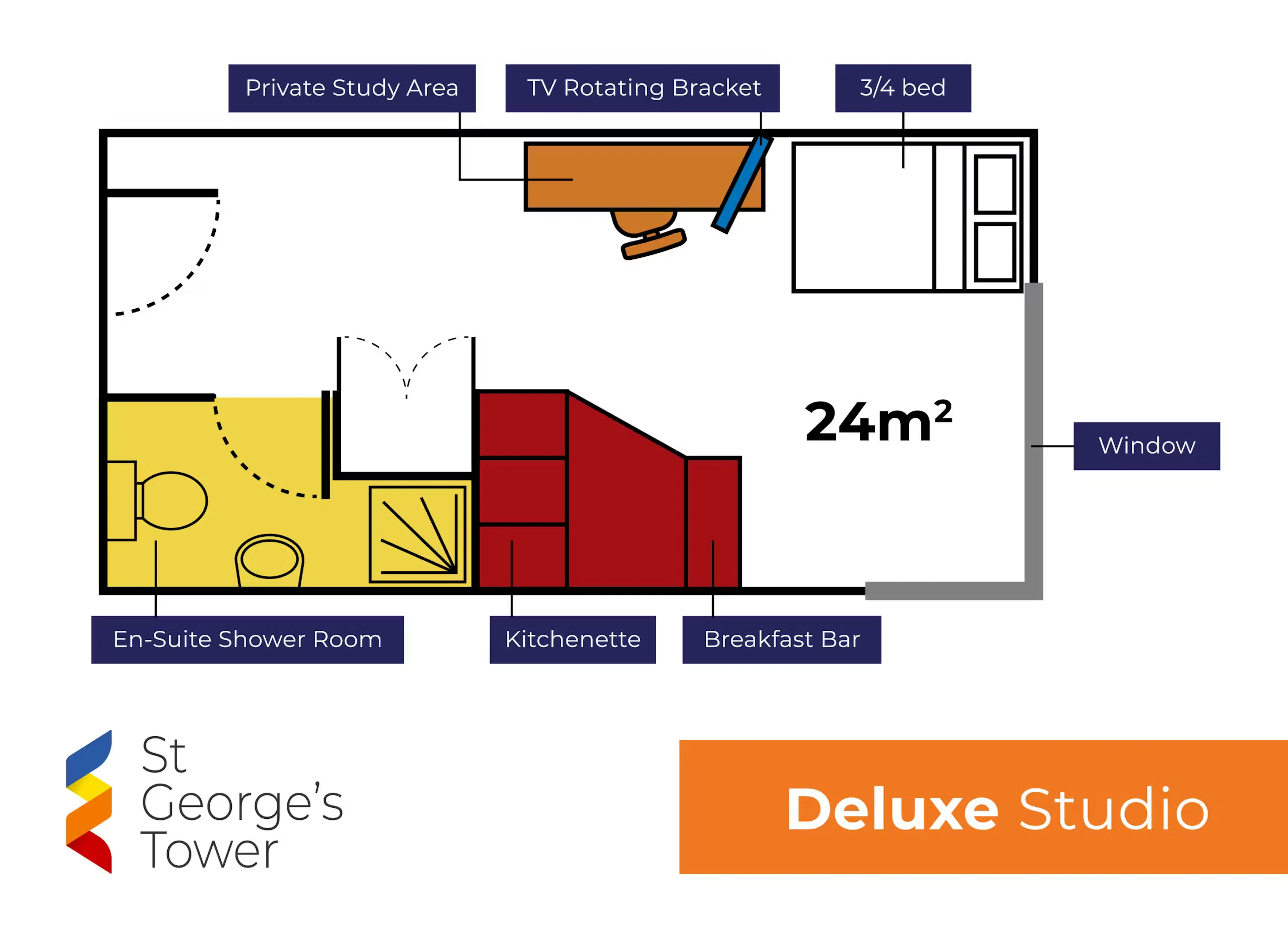 Deluxe Studio FLOOR_PLAN 4