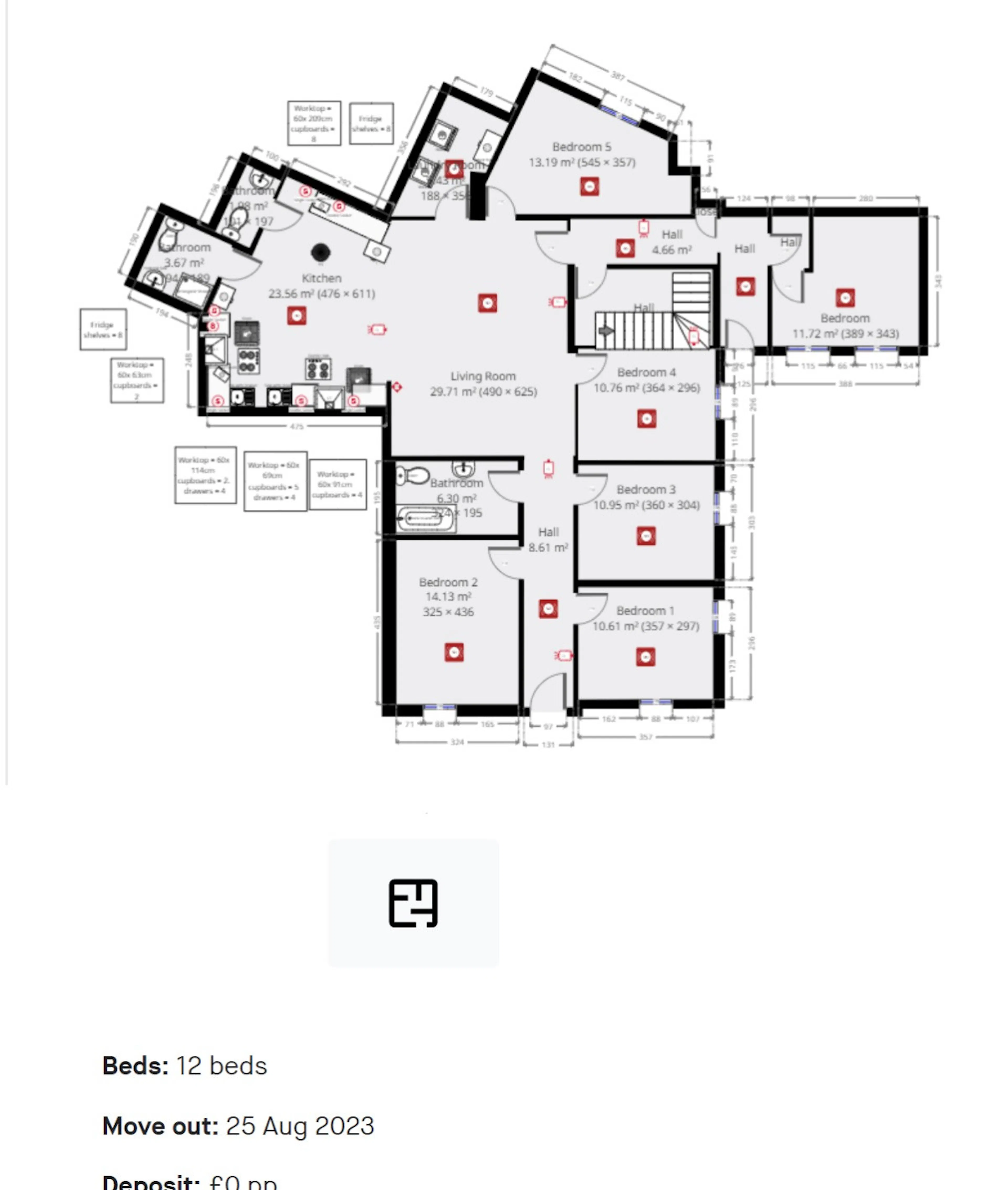 12 Bedroom Apartment FLOOR_PLAN 3