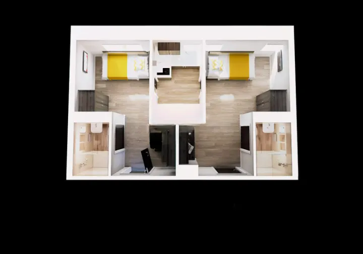 Gold 2-Bed Apartment