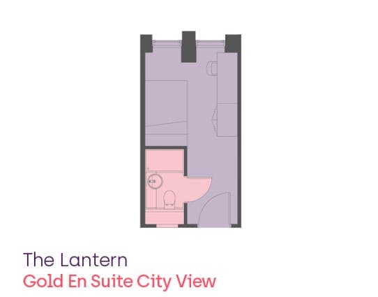Gold En-Suite City View