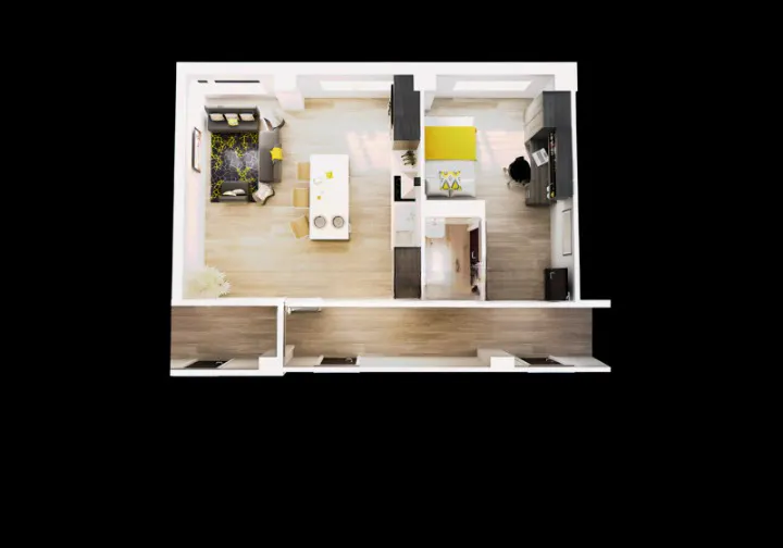 Gold ensuite