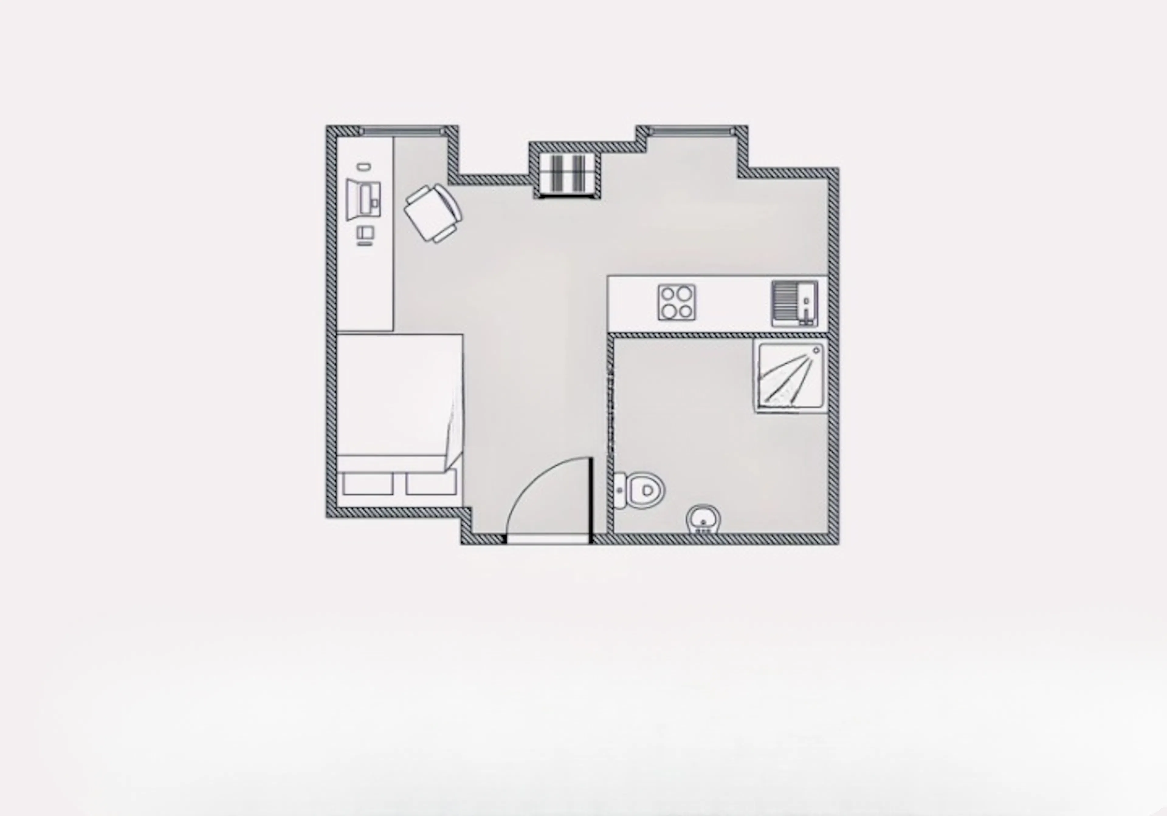 Gold Studio FLOOR_PLAN 1