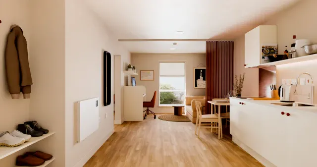 Grande 1 Bed Apartment – Dual Occupancy room image 1