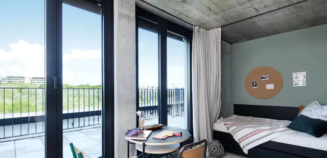 Penthouse with balcony room image 1
