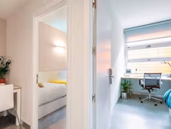 residencia-universitaria-galdos-madrid-Individual Room – Shared Bathroom