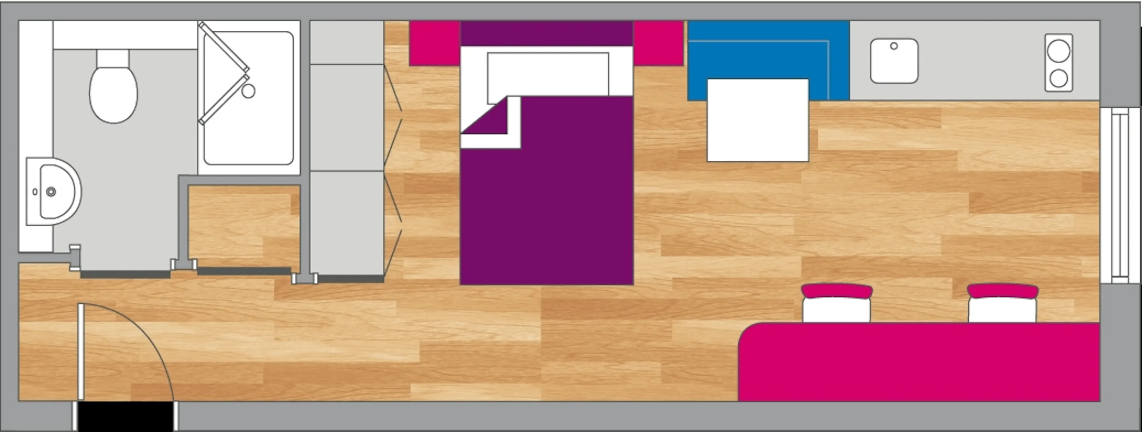 Luxury Plus Studio FLOOR_PLAN 3