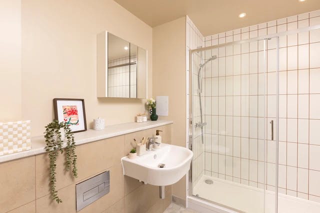 Non Ensuite: Three Bed Flat High Double