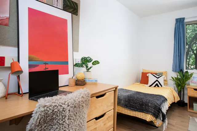 Non Ensuite: Two Bed Flat Standard Single room image 1