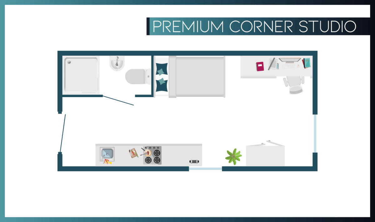 Premium Corner Studio