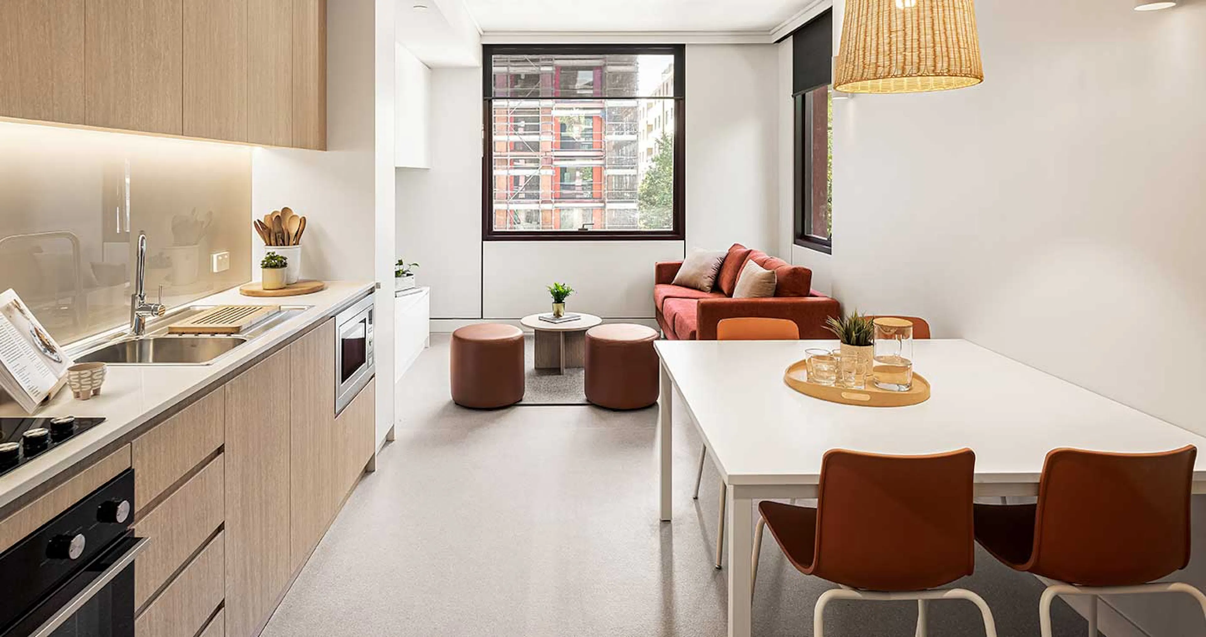 Premium Single Room – 6 Share KITCHEN 2