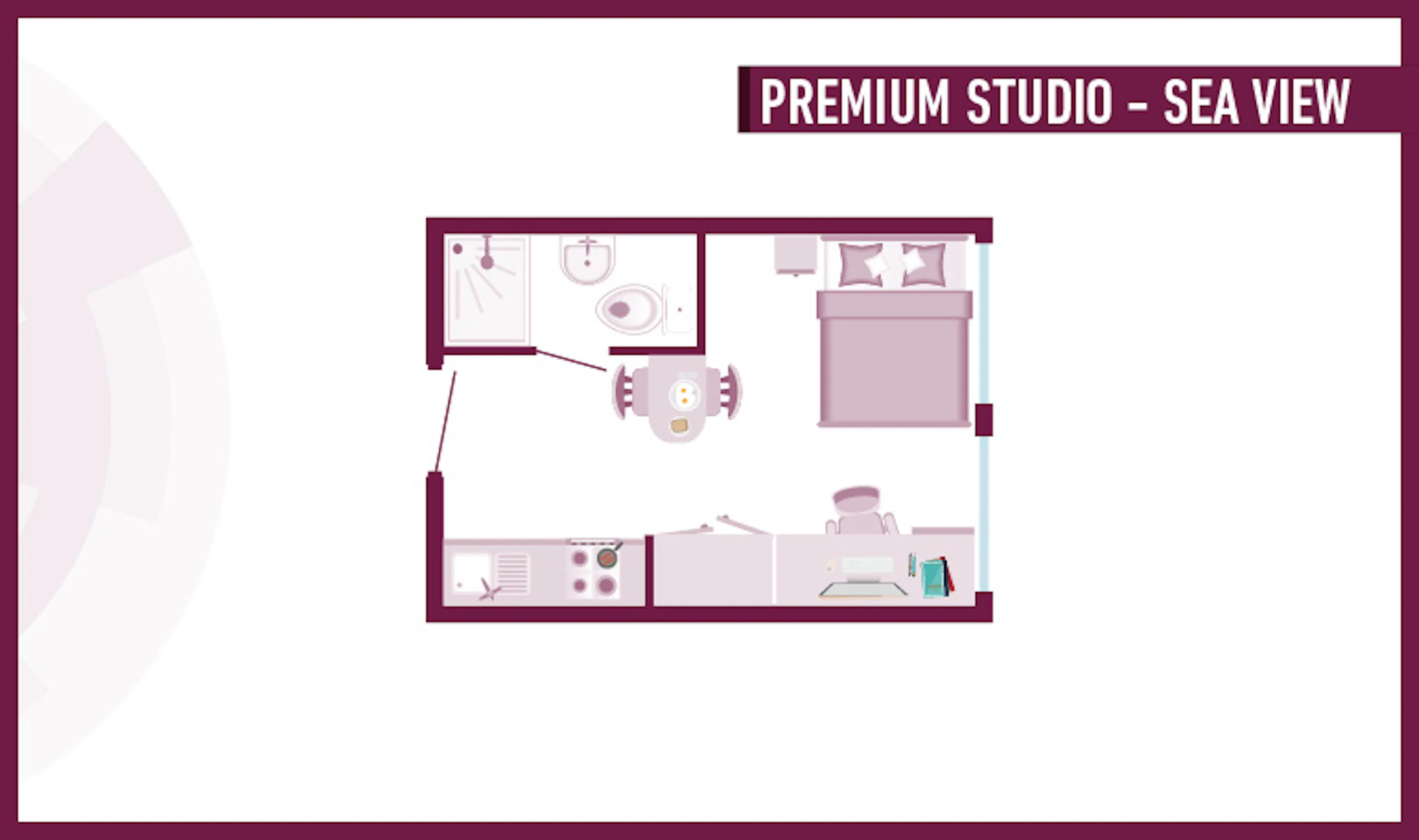 Premium Studio Sea View FLOOR_PLAN 3