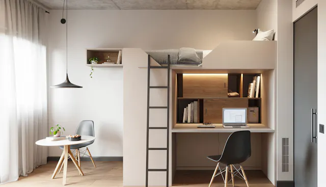 Single Postgraduate Studio room image 1