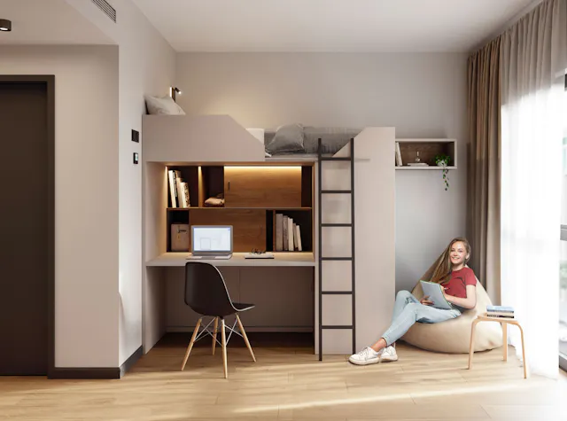 Single Studio with Terrace room image 1