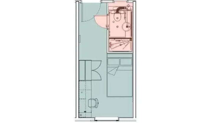 Block A Sky Lounge Level Silver En Suite