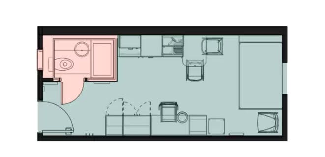 Block A Mid Level Silver Studio