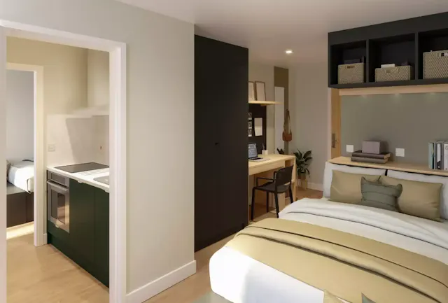 Ensuite 2 Bed Apartment room image 1
