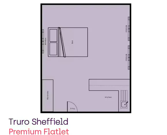 Premium Flatlet (Truro Works)