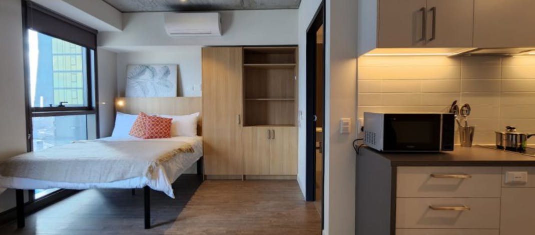 unilodge-melbourne-city-melbourne-Studio Accessible Twin