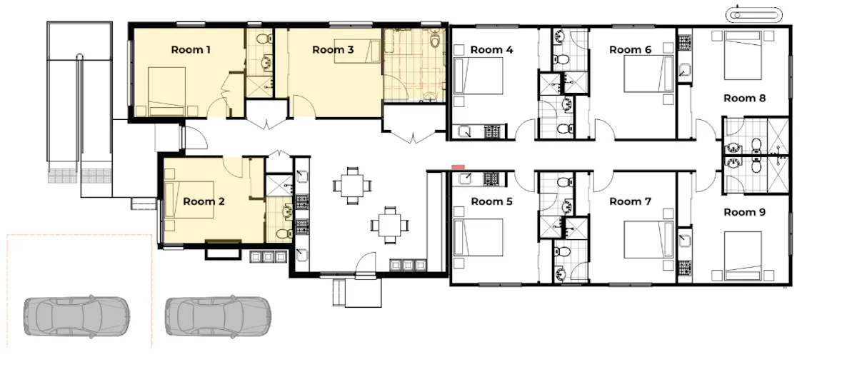 Double Room Ensuite FLOOR_PLAN