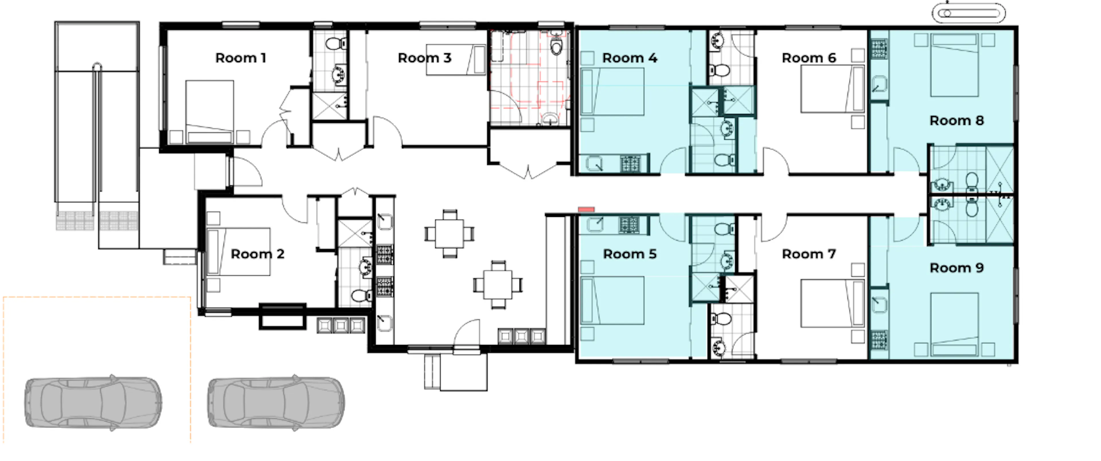 Studio Room - Ensuite FLOOR_PLAN 1