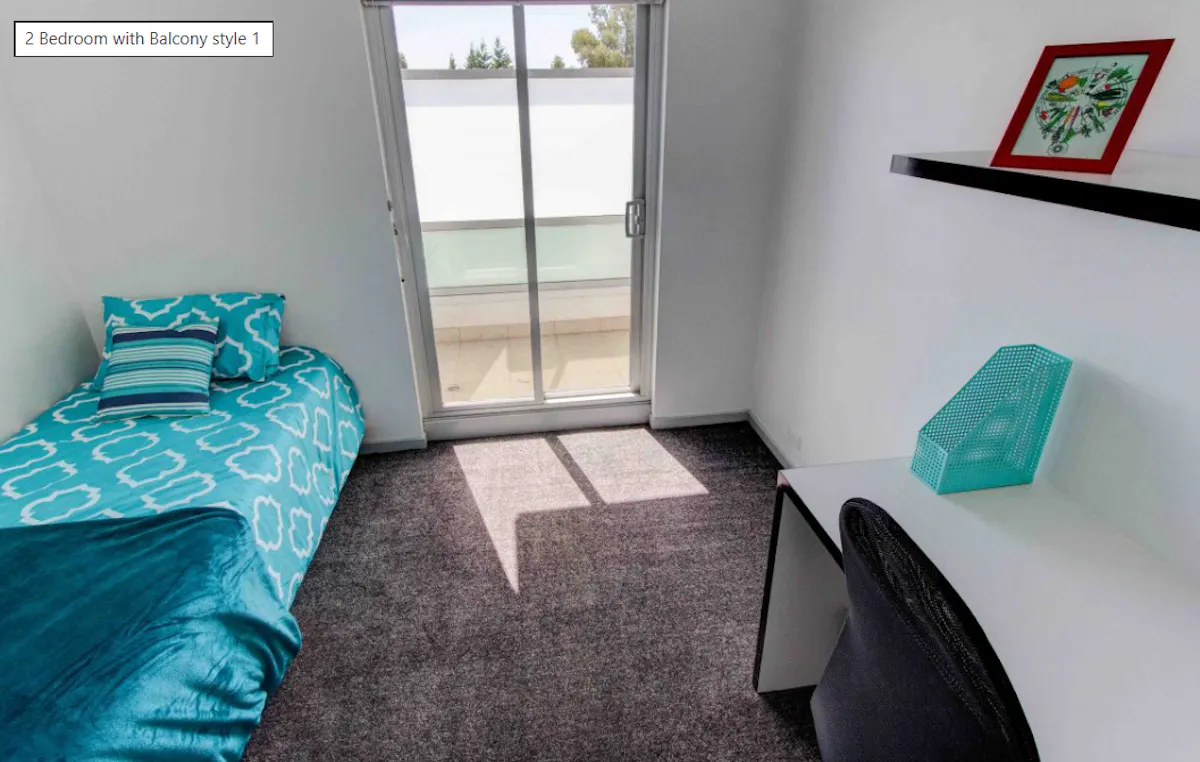 2 Bedroom With Balcony Style 1 ROOM