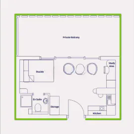 Platinum Studio Plus FLOOR_PLAN 1