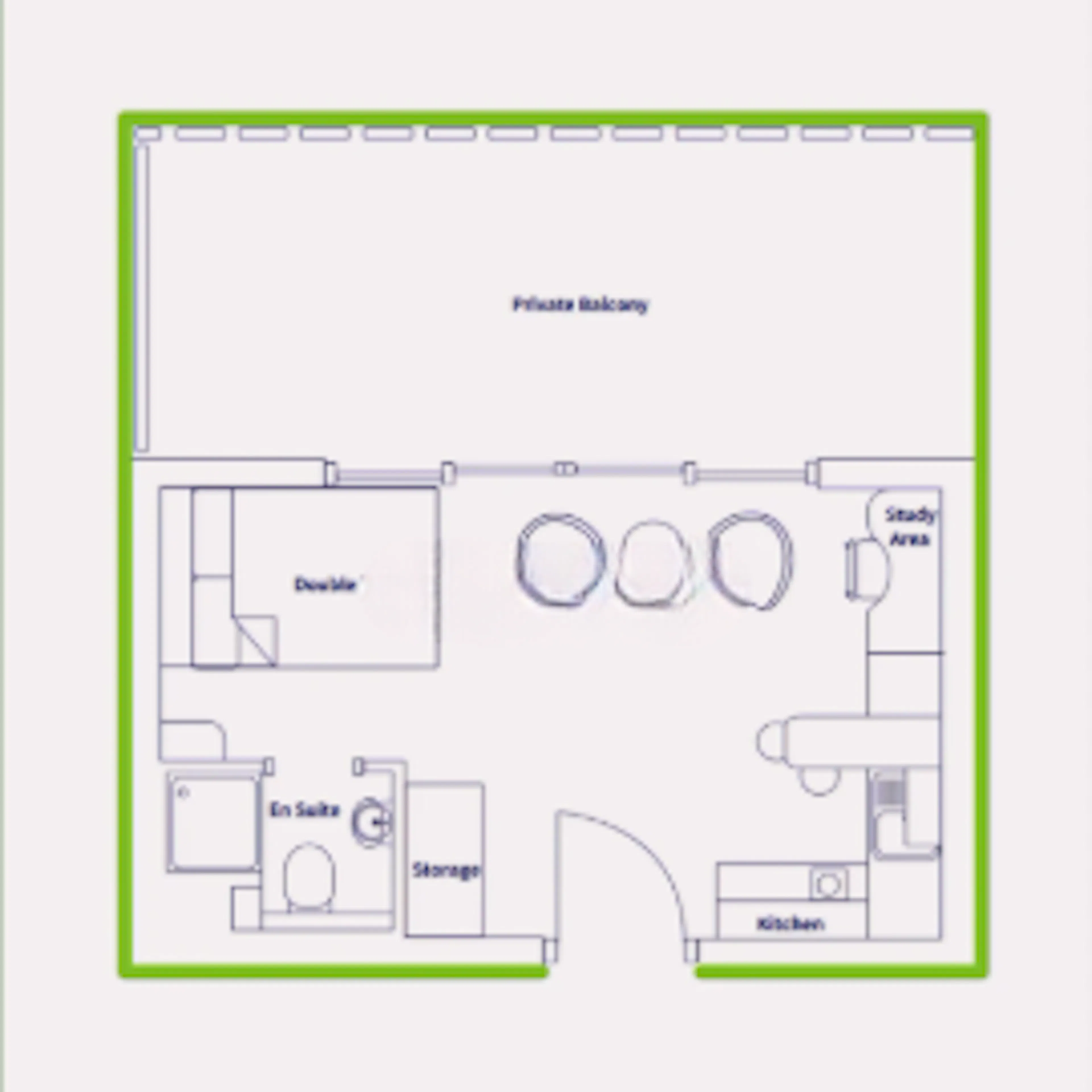 Platinum Studio Plus FLOOR_PLAN 1