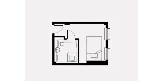Gold ensuite penthouse level