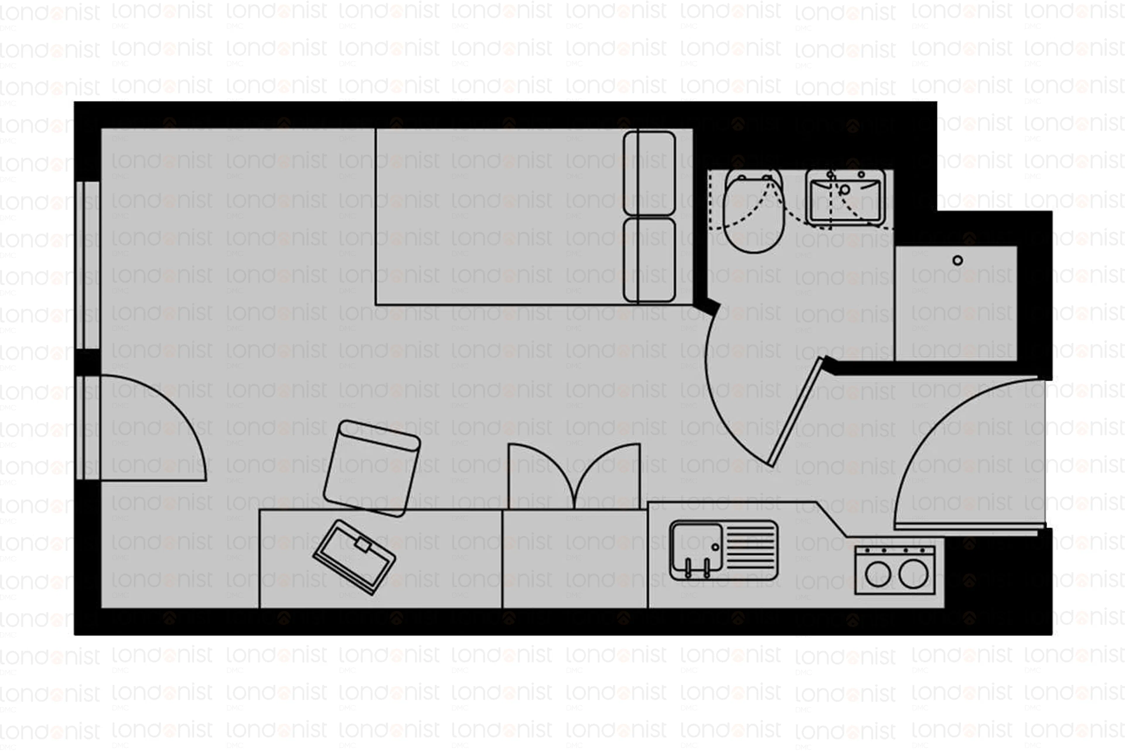 Bronze Studio Upper Level Premium View ROOM 3